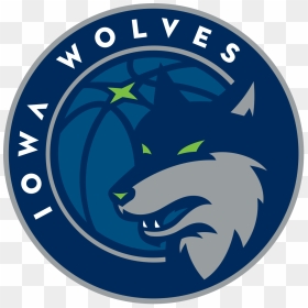 Iowa Wolves Logo, HD Png Download - wolves png