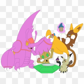 Pokecember 20 - Cartoon, HD Png Download - mimikyu png