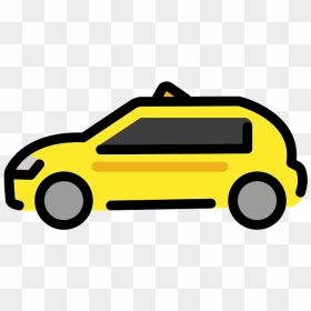 Taxi Emoji Clipart - Portable Network Graphics, HD Png Download - car emoji png