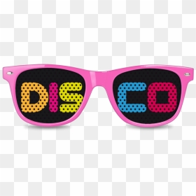 Disco - Disco Glasses No Background, HD Png Download - pixel sunglasses png