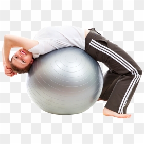 Gym Ball Png, Transparent Png - exercise png