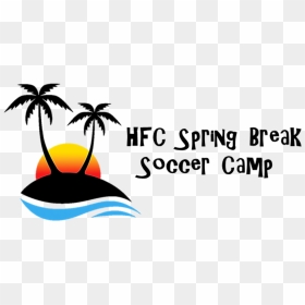 7 Spring Break Camp Clipart - Island, HD Png Download - spring break png