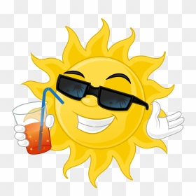 Pixel - Sun With Sunglasses Drawing, HD Png Download - pixel sunglasses png