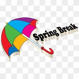 Spring Break Png Clipart - Umbrella, Transparent Png - spring break png