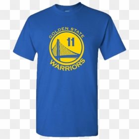 Men"s Golden State Warriors Kay Thompson Jersey T-shirt - Emblem, HD Png Download - golden state warriors png