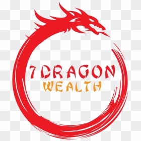 Cropped 7dw Logo Clear - 7 Dragon Wealth Logo, HD Png Download - clear png