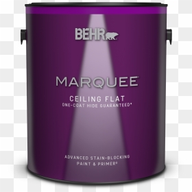 1 Gallon Can Of Behr Marquee Ceiling Flat Paint And - Behr Marquee, HD Png Download - marquee png