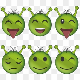 Emoticons Alien Icon Png, Transparent Png - alien emoji png