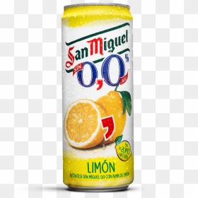 San Miguel 0,0% Limón - San Miguel 0 0, HD Png Download - limon png