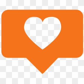 Instagram Heart Icon Like For Kids - Heart, HD Png Download - like icon png