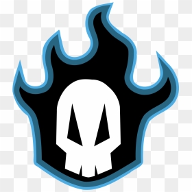 Bleach Skull Symbol, HD Png Download - skull logo png