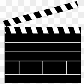 Clapperboard Icon Scalable Vector Graphics - Clapper Board Clipart Png, Transparent Png - hollywood png