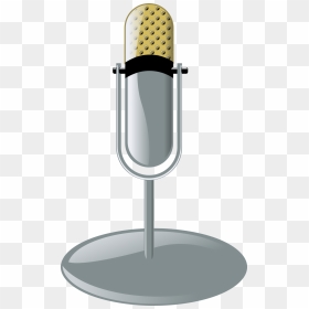 Microphone Vector Illustration - Microphone Clip Art, HD Png Download - microfono png