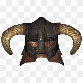 Dragonborn Helmet Png - Mask, Transparent Png - viking helmet png