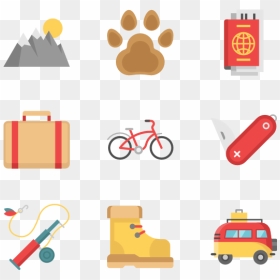 Icons Free Camping Elements - Camping Icons Png, Transparent Png - camping png