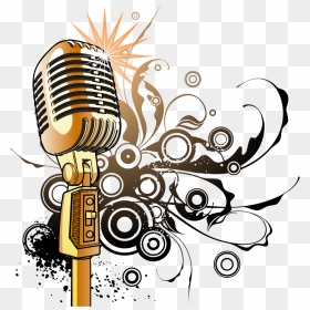 #microphone #microfono #music #musica #freetoedit - Transparent Background Mic Logo Png, Png Download - microfono png