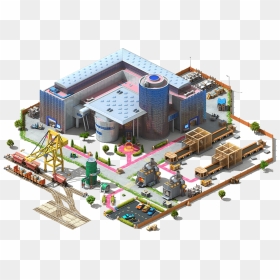 Megapolis Wiki - Playground, HD Png Download - factory png