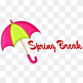 Spring Break Png Free Pic - Umbrella, Transparent Png - spring break png