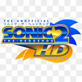 Sonic 2 Hd Logo Png, Transparent Png - sonic logo png