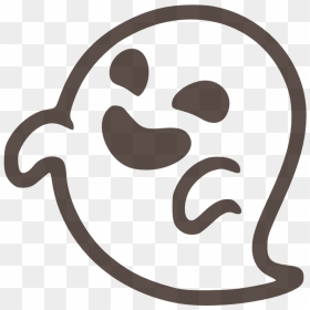 Whatsapp Ghost Emoji Png, Transparent Png - ghost emoji png