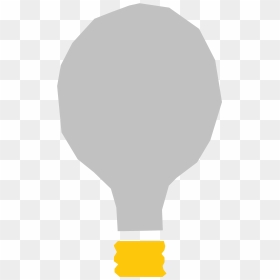 Lightbulb Refixed Clip Arts - Hot Air Balloon, HD Png Download - lightbulb icon png