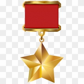 Transparent Soviet Union Png - Hero Of The Soviet Union Medal Png, Png Download - estrella png