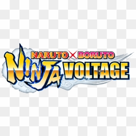 Naruto X Boruto Ninja Voltage Logo, HD Png Download - boruto png
