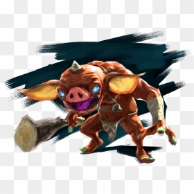 Bokoblin Breath Of The Wild , Png Download - Monstruos De Zelda Breath Of The Wild, Transparent Png - breath of the wild png