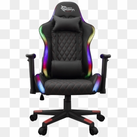 White Shark Gaming Chair Thunderbolt Black Rgb-2 - Wonder Woman Chair Cape, HD Png Download - thunderbolt png