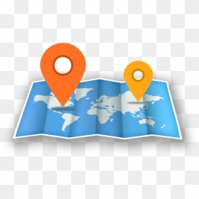 Location Icon On Map, HD Png Download - track png