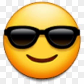 #emoji #samsung #lol #cool #sonnenbrille #sunglasses - Samsung Sunglasses Emoji, HD Png Download - cool emoji png