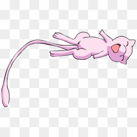 Mew Transparent Flying - Mew No Background, HD Png Download - mew png