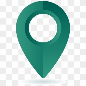 Green Location Pin Transparent Background, HD Png Download - address icon png