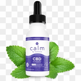 Calm Cbd Oil, HD Png Download - peppermint png