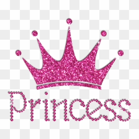 Pink Glitter Crown Png, Transparent Png - happy birthday banner png