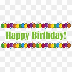 Bday Banner Edited - Happy Birthday Page Banner, HD Png Download - happy birthday banner png