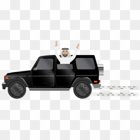 Arab And Khaleeji Emojis Arrive In Middle East - Off-road Vehicle, HD Png Download - car emoji png