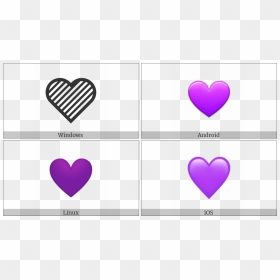 Thumb Image - Heart, HD Png Download - purple heart png