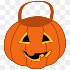 Jackolantern Clipart Easy Pumpkin - Jack O Lantern Bucket Clip Art, HD Png Download - jackolantern png