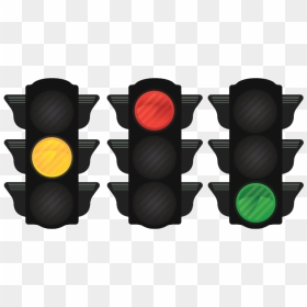 Traffic Light Png Free Images - Red Yellow Green Stoplight Icon, Transparent Png - traffic light png
