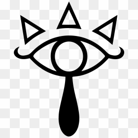 The Legend Of Zelda - Zelda Eye Symbol, HD Png Download - zelda logo png