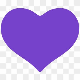 Transparent Background Purple Heart Clipart, HD Png Download - purple heart png