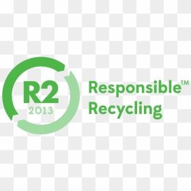 Electronics Recycle Logo , Png Download - R2 Responsible Recycling Logo, Transparent Png - recycle logo png