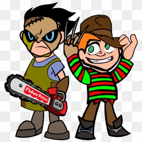 Transparent Leatherface Png - Cartoon, Png Download - leatherface png