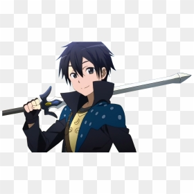 “ Transparent Kirito ” - Sword Art Online Png, Png Download - kirito png