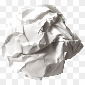 Image Crumbled Psd Official Psds Share This Image - Scrunched Piece Of Paper, HD Png Download - piece of paper png
