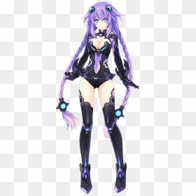 Neptune From [hyperdimension Neptunia] - Hyperdimension Neptunia Purple Heart, HD Png Download - purple heart png