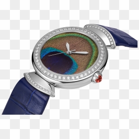 Analog Watch, HD Png Download - peacock feather png