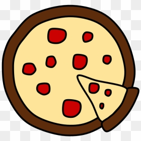 Pizza, Pie, Slice, Pepperoni, HD Png Download - pepperoni png