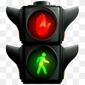 Red Traffic Light Png , Png Download - Pedestrian Traffic Light Png, Transparent Png - red light png
